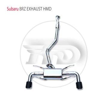 Производительность выхлопной системы HMD из нержавеющей стали Catback для Subaru BRZ Автоаксессуары Электронный клапан глушителя