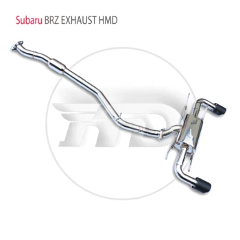 Производительность выхлопной системы HMD из нержавеющей стали Catback для Subaru BRZ Автоаксессуары Электронный клапан глушителя Изображение 2