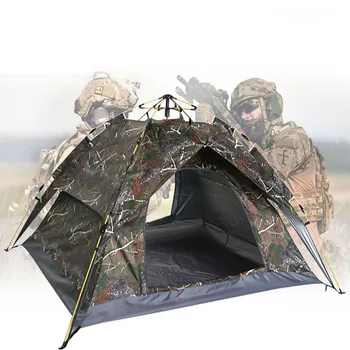Профессиональная водонепроницаемая и ветрозащитная Легкая туристическая палатка Простая установка Подходит для пеших прогулок на открытом воздухе.