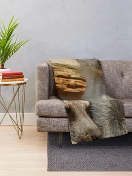 Пуховые дизайнерские одеяла Meerkat 042 для дивана fluffy Loose Изображение 2
