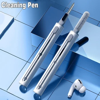 Ручка-очиститель для Airpods Ручка для чистки наушников для Bluetooth-гарнитуры Инструменты для чистки клавиатуры Очиститель Съемник колпачка для ключей Набор для чистки