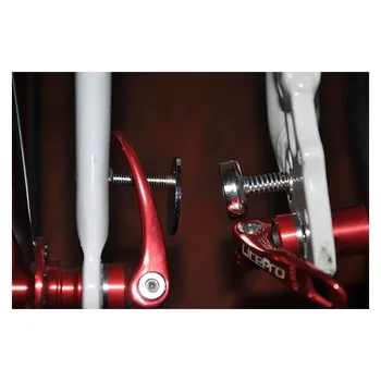 Складной велосипед Велосипедная магнитная пряжка для Dahon Металлическая пружинная защита от ослабления магнита Фиксатор-фиксатор Изображение 2