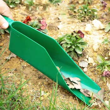 Совок для садового желоба С небольшой ручкой для инструмента для очистки канавы, мансардных окон, садовой канализации от дождя