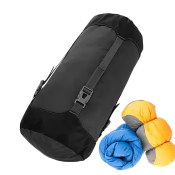 Спальный мешок, компрессионный мешок, водонепроницаемая износостойкая нейлоновая ткань 210D, походный мешок для путешествий на свежем воздухе