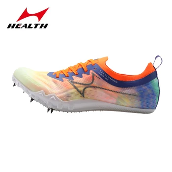 Спортивная мужская обувь с шипами из углеродистой пластины для легкой атлетики, Кроссовки для спринта на средние и длинные дистанции, Профессиональная обувь для тренировок в тире 1200 Изображение 2