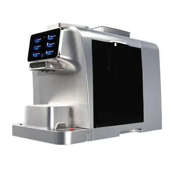 Суперавтоматическая коммерческая итальянская кофемашина для приготовления эспрессо с кофемолкой / эспрессо-машина с пенообразователем молока кофеварка Изображение 2