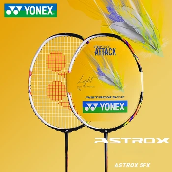 Только 63 г 70 г ракетка для бадминтона YONEX ASTROX 22 pro полностью углеродные мужские и женские ракетки Изображение 2