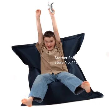 Уличный уютный диван-мешок для отдыха в гостиной. только чехол для детской складной переносной подушки-погремушки