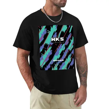 Футболка HKS Advan JDM, графические футболки, быстросохнущая футболка, мужские хлопковые футболки с коротким рукавом,