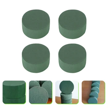 Цветочные Блоки Green Bricks S Dry Arrangement Block Пенополистиролодержатель Основа Грязь Влажная Круглая Губка Цветы Для Форм